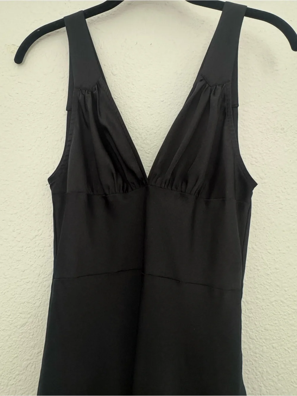 WeWoreWhat Ruched Cup Slip Maxi Dress in Black - Picture 5 of 9
